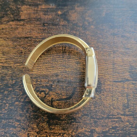 Vintage Watches Xanadu Gold Rectangular Quartz Ladies Watch Cuff Japan Movt - Picture 10 of 10